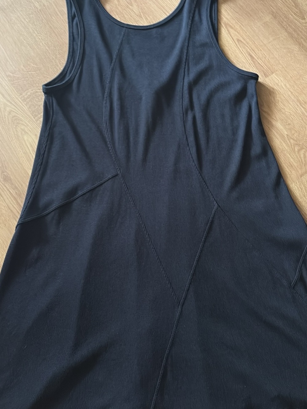 lululemon athletica Black Sleeveless Midi Dress